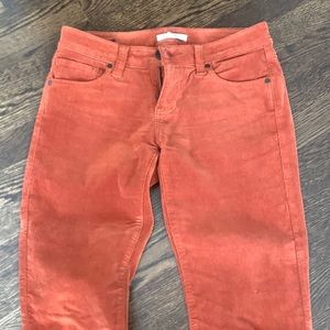 CABI JEANS collar Burt Orange